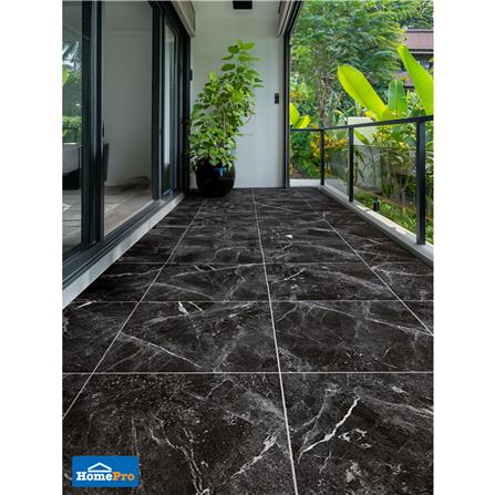 กระเบื้องพื้น 60x60 ซม. COTTO มาดริด กราไฟต์ ดำ PM 1.44 ตร.ม._3