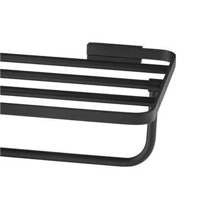 ชั้นวางพร้อมราว COTTO CT0334(BL)(HM) สีดำ_2