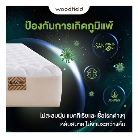 ที่นอน 5 ฟุต WOODFIELD S-HYBRID PRO พร้อมหมอนหนุน 2 ชิ้น_13