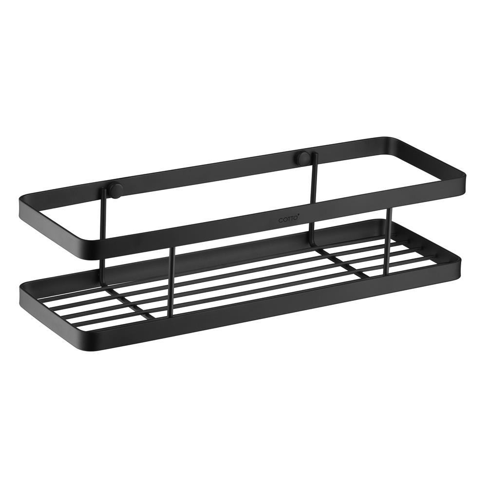 ตะแกรงวางของ COTTO CT0289(BL) สีดำ