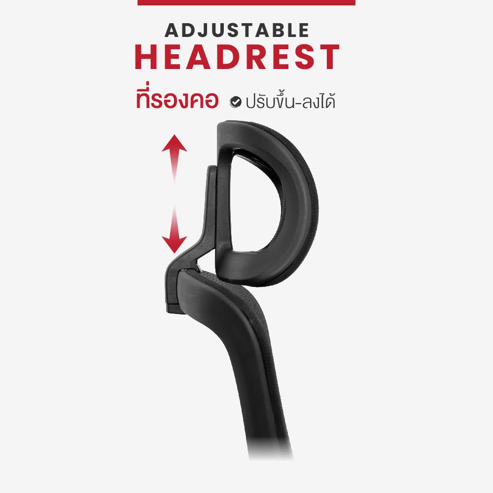 เก้าอี้สำนักงาน OFFICEINTREND LUCIA สีดำ