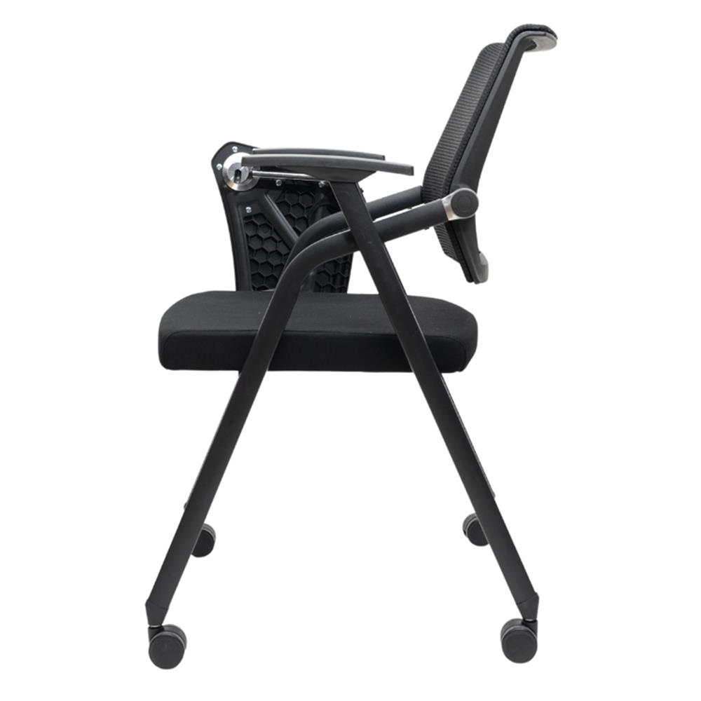เก้าอี้สำนักงาน OFFICEINTREND PRO LECTURE CHAIR WITH TABLET AND CASTERS สีดำ