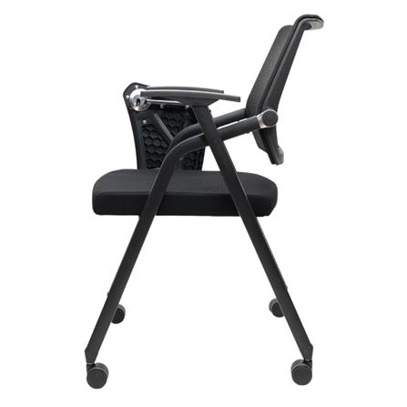 เก้าอี้สำนักงาน OFFICEINTREND PRO LECTURE CHAIR WITH TABLET AND CASTERS สีดำ_2