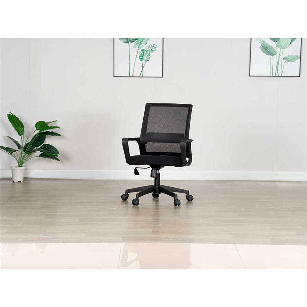 เก้าอี้สำนักงาน AS FURNITURE DALLUS BK สีดำ