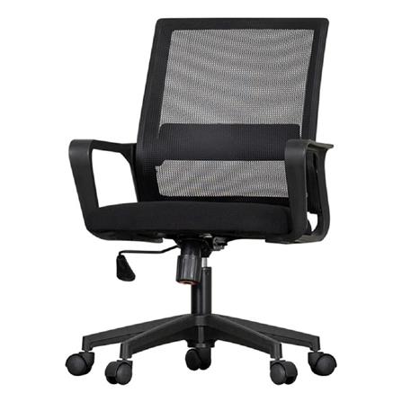 เก้าอี้สำนักงาน AS FURNITURE DALLUS BK สีดำ_0