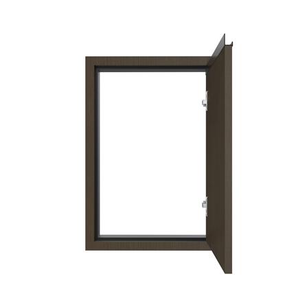 บานซิงค์เดี่ยว JUPITER SILKY BROWN 43x63 ซม. สีน้ำตาล_1