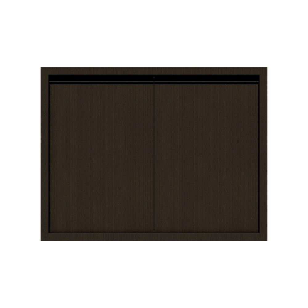 หน้าบานคู่ JUPITER SILKY BROWN  83x63 ซม. สีน้ำตาล