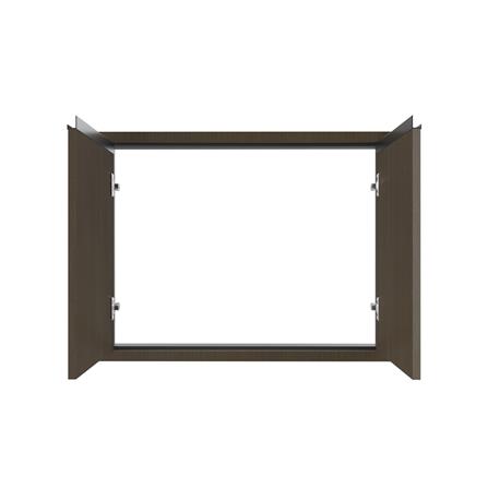 หน้าบานคู่ JUPITER SILKY BROWN  83x63 ซม. สีน้ำตาล_1