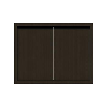 บานซิงค์คู่เรียบ JUPITER SILKY BROWN 87x67 ซม. สีน้ำตาล