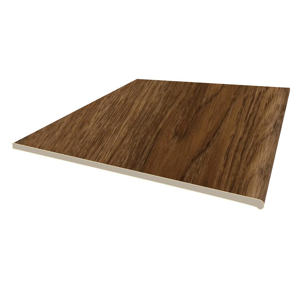 ชานพักบันได DURAONE 2.5X120X120 ซม. สีมะฮอกกะนี