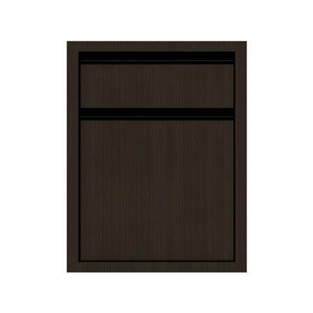 ตู้ลิ้นชัก 2 ชั้น JUPITER SILKY BROWN 52x63 ซม. สีน้ำตาล_0