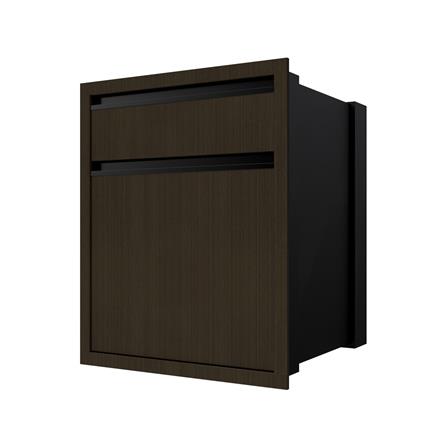 ตู้ลิ้นชัก 2 ชั้น JUPITER SILKY BROWN 52x63 ซม. สีน้ำตาล_1