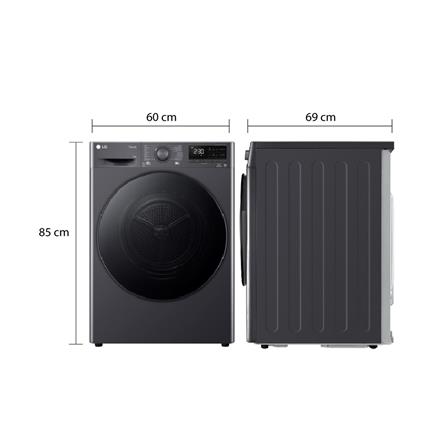 เครื่องอบผ้าฝาหน้า LG RV10VHP4B 10 กก. HEAT PUMP สีดำ_6