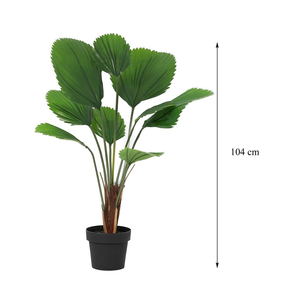 ต้นปาล์มใบพัดประดิษฐ์ SPRING 104 ซม.