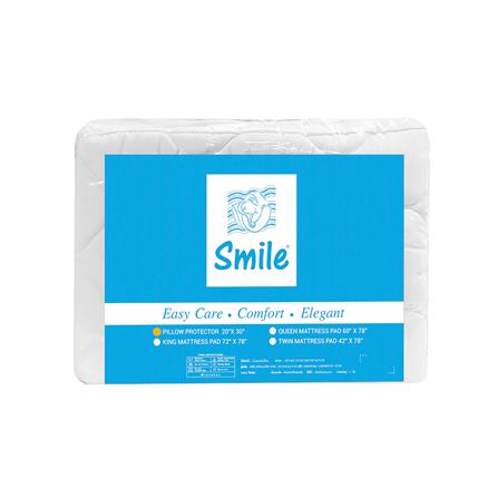 ปลอกหมอนหนุนกันเปื้อน PICASSO SMILE สีขาว_2