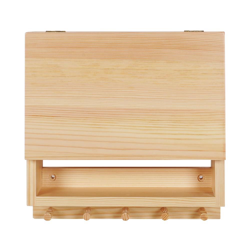 กล่องกุญแจ 10 ดอก AZLE 25X25 ซม. สีธรรมชาติ