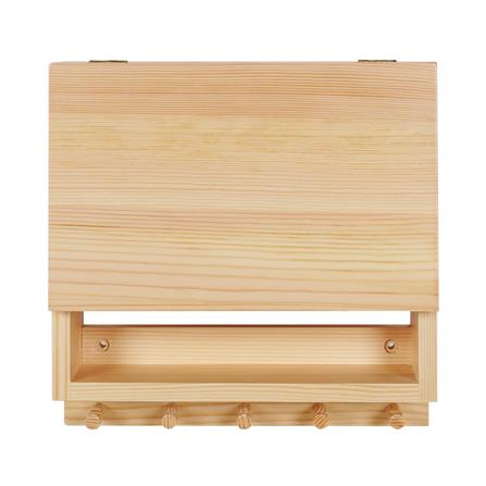 กล่องกุญแจ 10 ดอก AZLE 25X25 ซม. สีธรรมชาติ_0