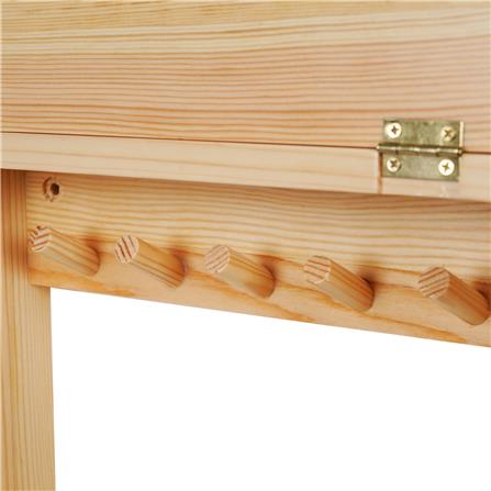 กล่องกุญแจ 10 ดอก AZLE 25X25 ซม. สีธรรมชาติ_3