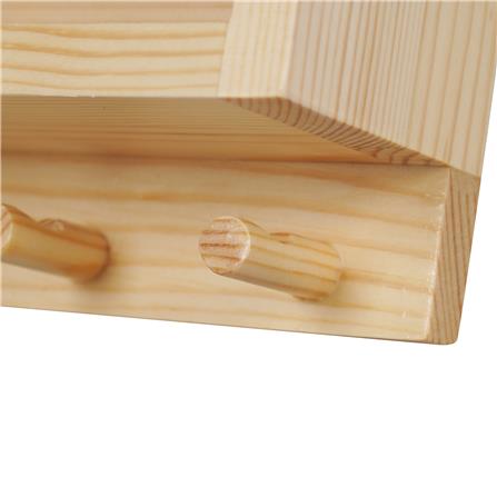 กล่องกุญแจ 10 ดอก AZLE 25X25 ซม. สีธรรมชาติ_4