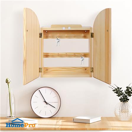 กล่องกุญแจ 10 ดอก AZLE 25X35 ซม. สีธรรมชาติ_7