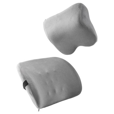 เซ็ตเบาะรองหลังและรองนั่งเพื่อสุขภาพ ERGOTREND LIMO MOBIL สีเทา_0