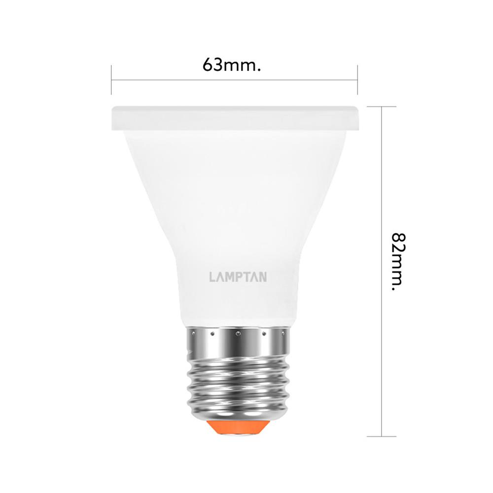 หลอด LED LAMPTAN MR16/PAR 8 วัตต์ WARM WHITE E27