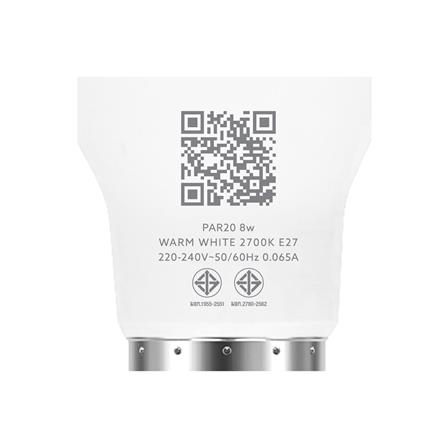 หลอด LED LAMPTAN MR16/PAR 8 วัตต์ WARM WHITE E27_6