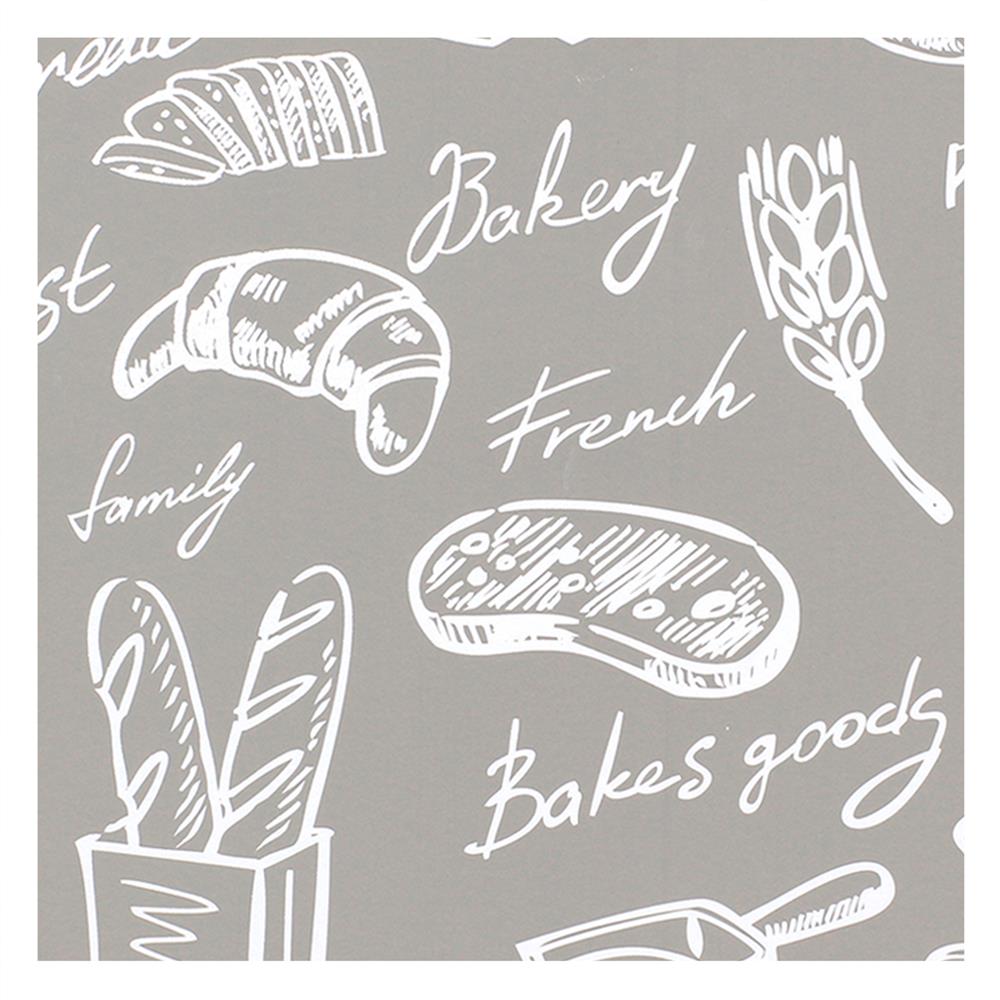 แผ่นรองจาน PVC KECH BREAD สีเทา