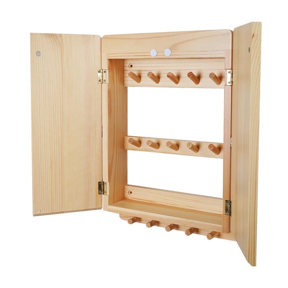 กล่องกุญแจ 15 ดอก AZLE 25X35 ซม. สีธรรมชาติ