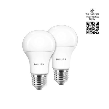 หลอด LED PHILIPS ESSENTIAL 7 วัตต์ DAYLIGHT E27 แพ็ก 2 ชิ้น_4