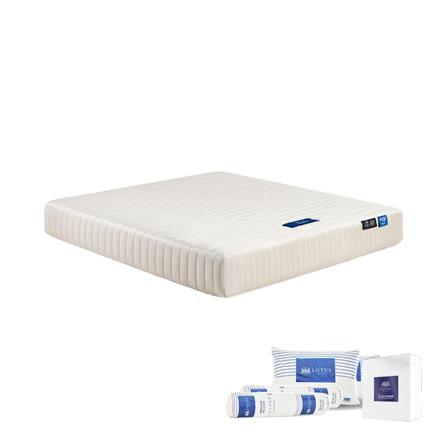 ที่นอน 6 ฟุต LOTUS SANTOS พร้อมชุดเครื่องนอน 5 ชิ้น