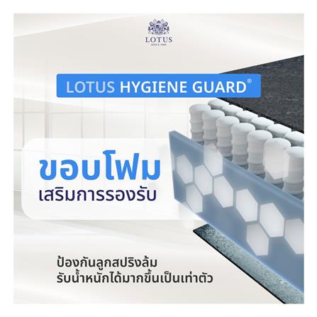 ที่นอน 6 ฟุต LOTUS SANTOS พร้อมชุดเครื่องนอน 5 ชิ้น_8