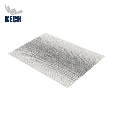 แผ่นรองจาน PVC KECH DARKSIDE สีดำ_1