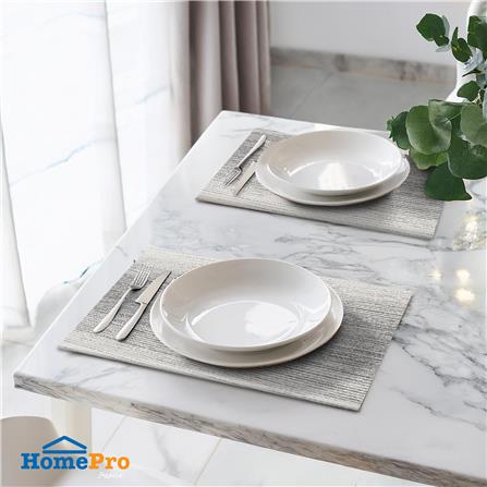 แผ่นรองจาน PVC KECH DARKSIDE สีดำ_5