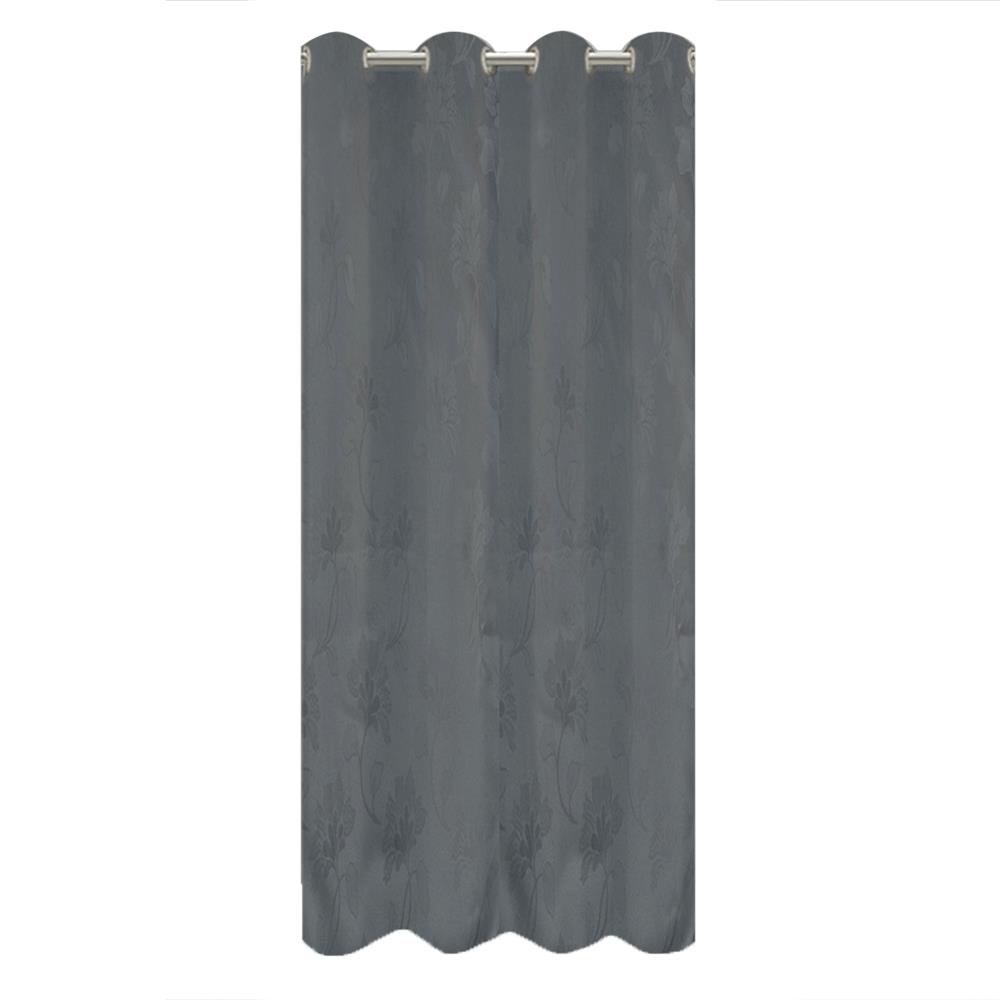 ผ้าม่าน EYELET HOME LIVING STYLE SASHEER 140X220 ซม. สีเทา