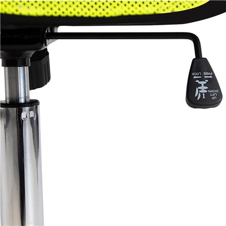 เก้าอี้สำนักงาน U-RODECOR HIRO 000002052 สีเขียว/ดำ_8