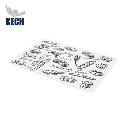 แผ่นรองจาน PVC KECH BREAD สีขาว_0