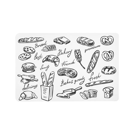 แผ่นรองจาน PVC KECH BREAD สีขาว_1