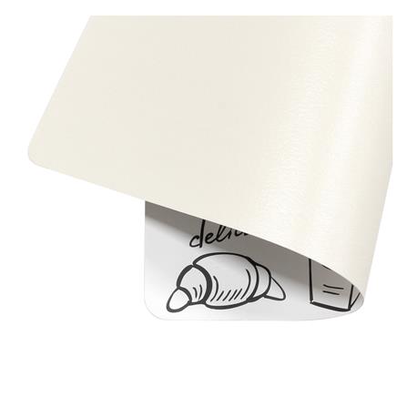 แผ่นรองจาน PVC KECH BREAD สีขาว_3