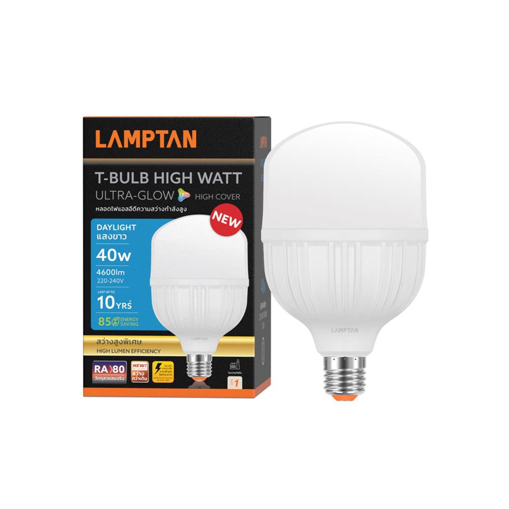 หลอด LED LAMPTAN T-BULB HIGH WATT ULTRA-GLOW 40 วัตต์ DAYLIGHT E27