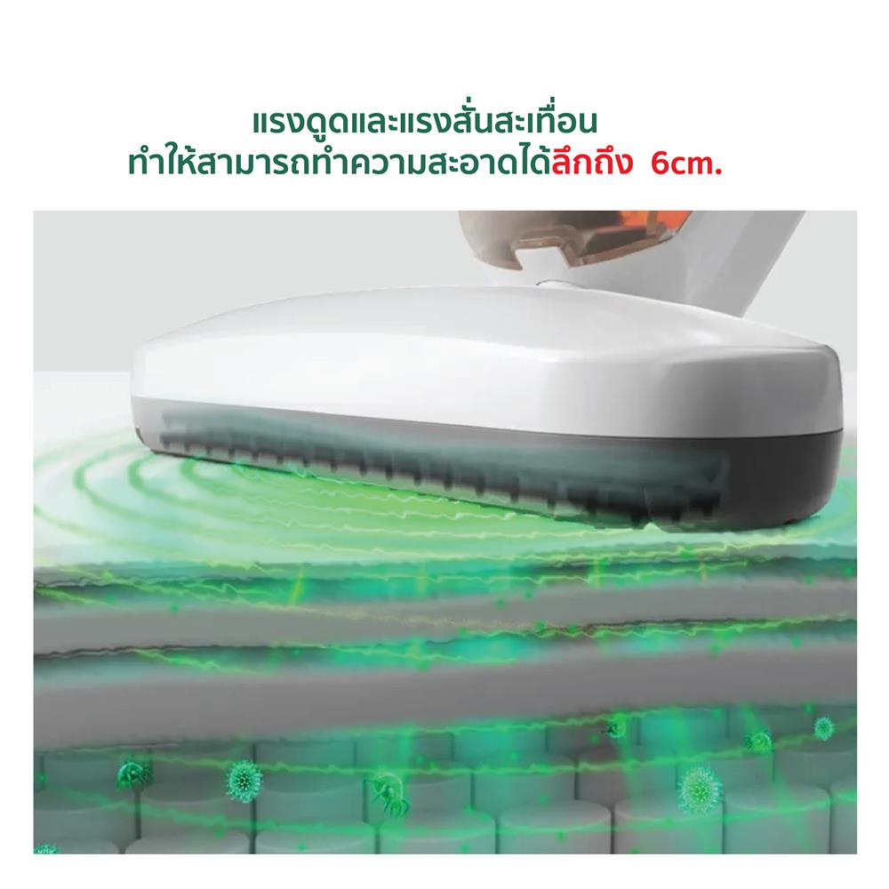 เครื่องดูดไรฝุ่น IRIS OHYAMA IC-FAC10 สีขาว