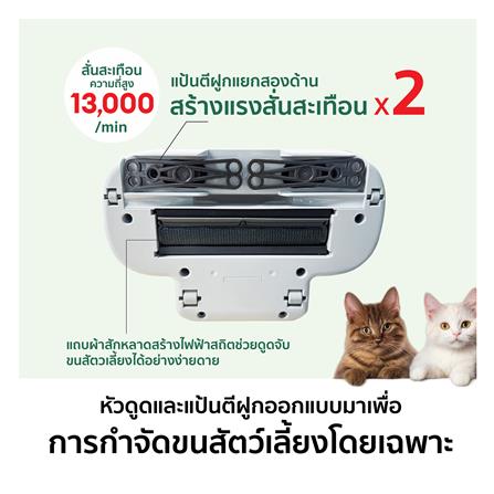 เครื่องดูดไรฝุ่น IRIS OHYAMA IC-FAC10 สีขาว_8