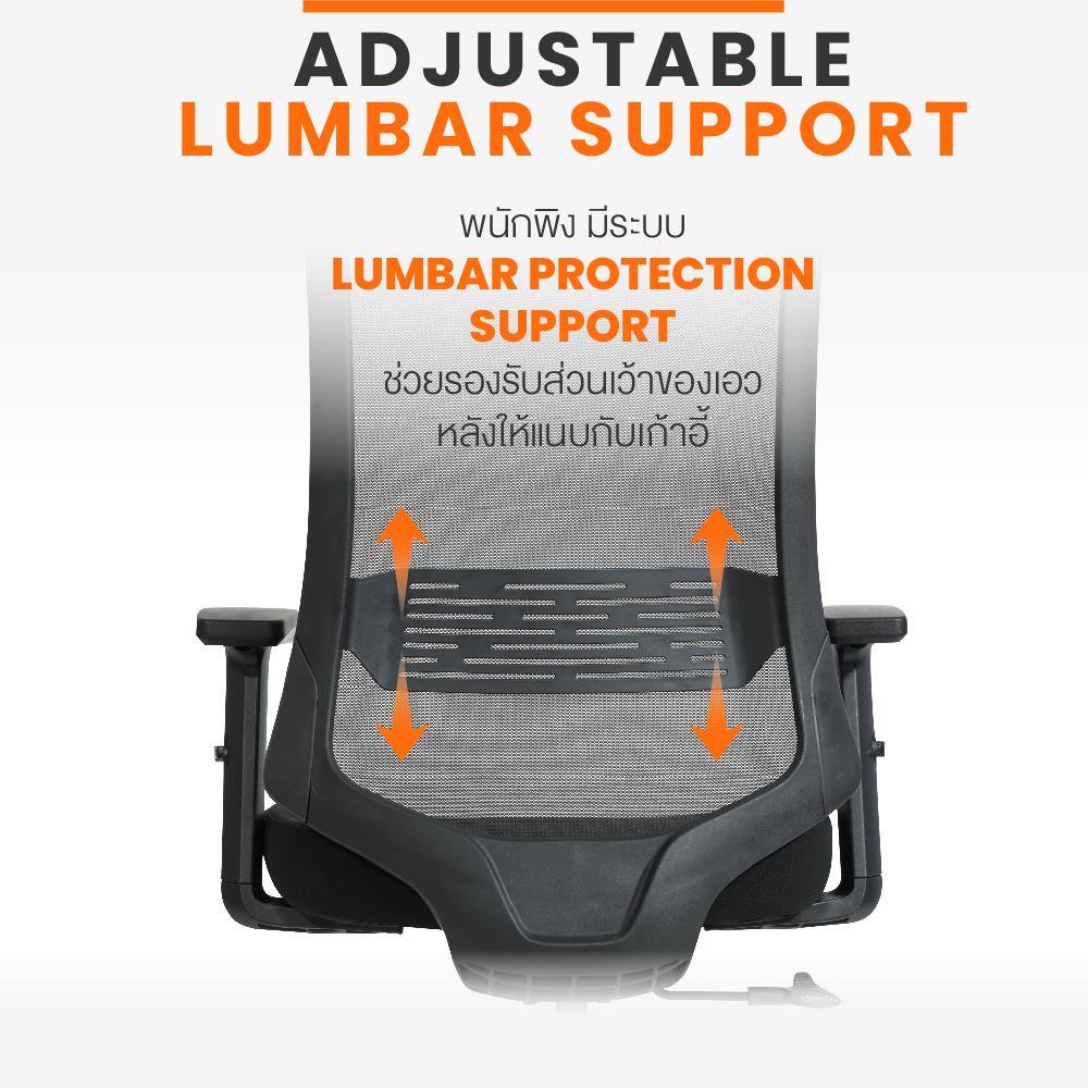 เก้าอี้สุขภาพ ERGOTREND RIO สีดำ