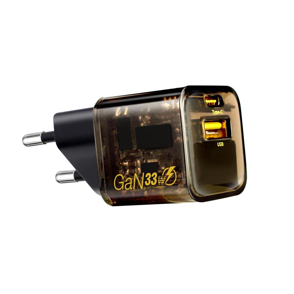 อะแดปเตอร์ USB-A และ USB-C ASAKI A2431D 33W