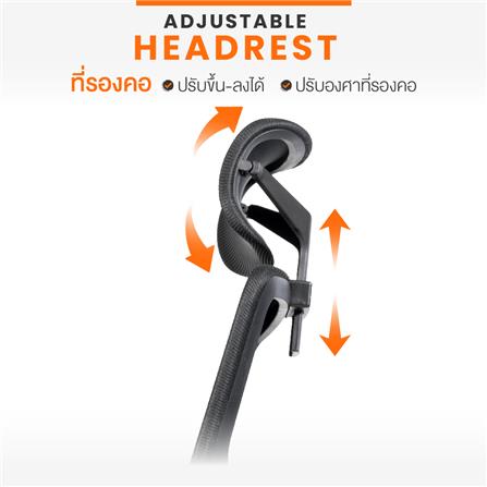 เก้าอี้สุขภาพ ERGOTREND MILTON สีดำ_8