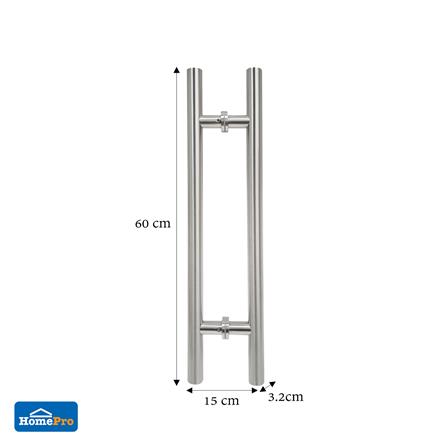 มือจับประตู แบบดึง AZLE DP1010-24 24 นิ้ว สีสเตนเลส_5