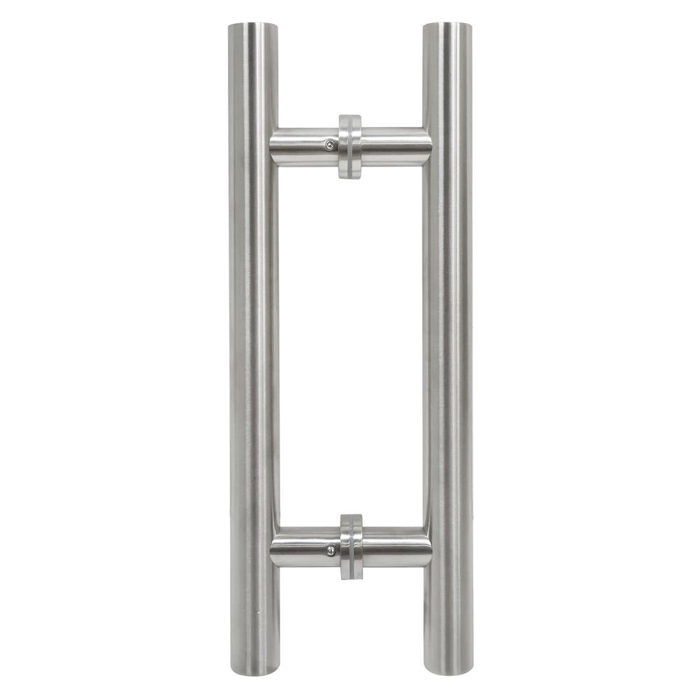 มือจับประตู แบบดึง AZLE DP1010-16 16 นิ้ว สีสเตนเลส