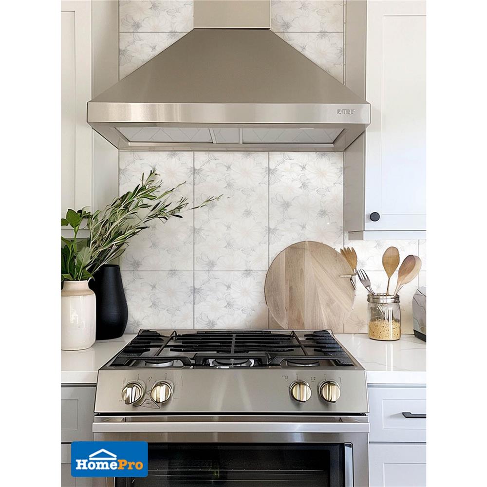 กระเบื้องผนัง 10x16 นิ้ว TARA ดาฟเน่ ฟลอร่า (EXC) PM 1 ตร.ม.