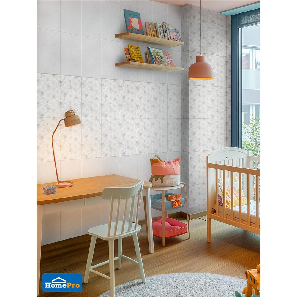 กระเบื้องผนัง 10x16 นิ้ว TARA ดาฟเน่ ฟลอร่า (EXC) PM 1 ตร.ม.