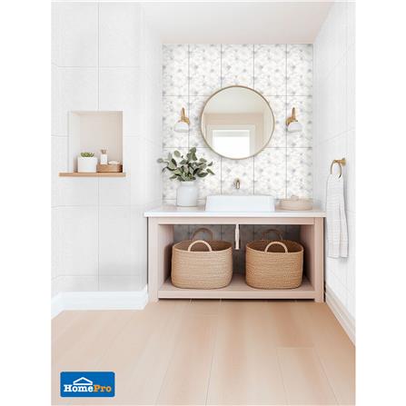 กระเบื้องผนัง 25x40 ซม. TARA ดาฟเน่ ขาว (EXC) PM 1 ตร.ม._5